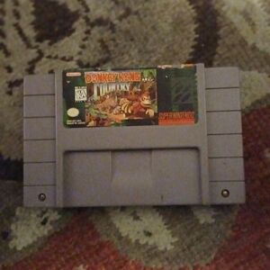 Nintendo Donkey Kong Country For Super Nintendo Tested - BUY 1 ITEM CHOOSE 1FREE
